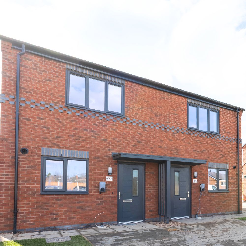 New homes at Crosswells Road, Oldbury