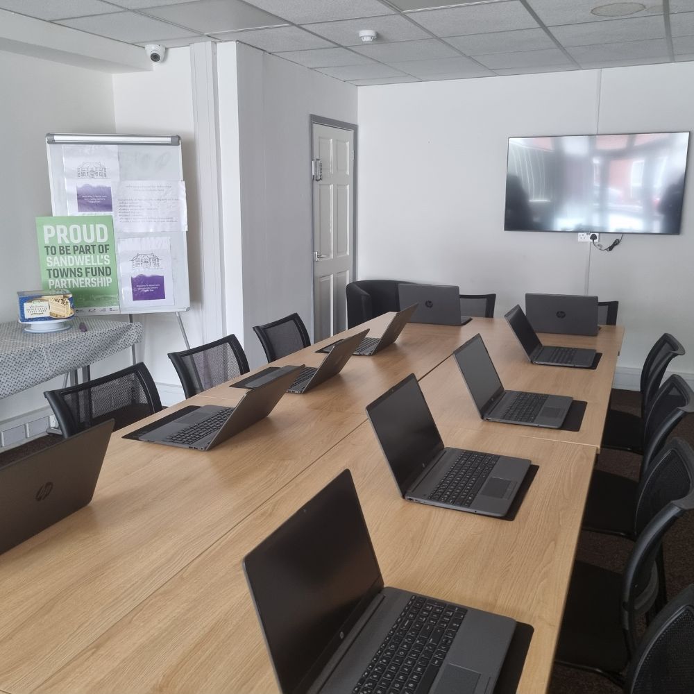 Digital Den training room
