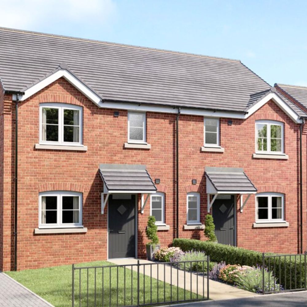 CGI of new homes at Fountain Lane, Oldbury