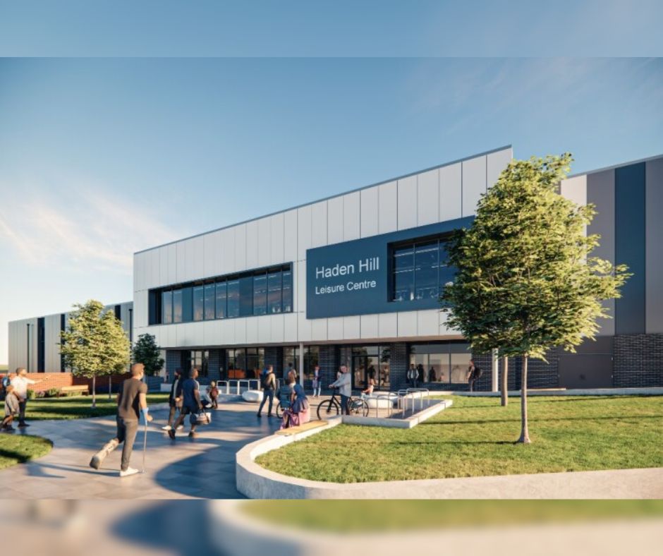 Artist impression of the Haden Hill Leisure Centre