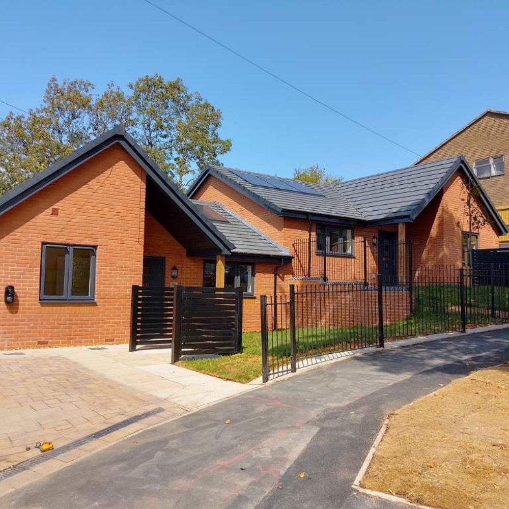 Two bungalows at Hawes Lane, Rowley Regis