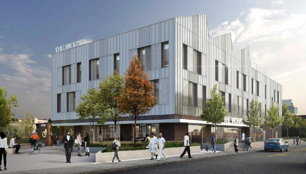 CGI of the new learning campus