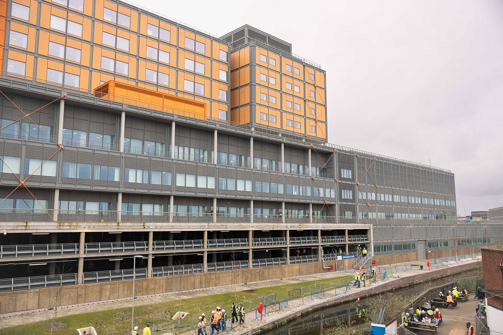 A photo of the new acute hospital in Smethwick