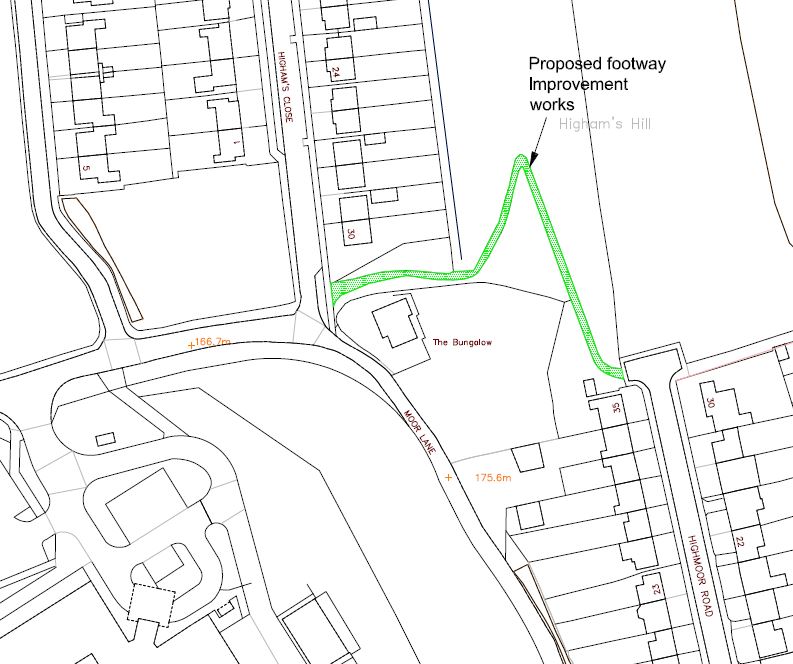Moor lane works plan