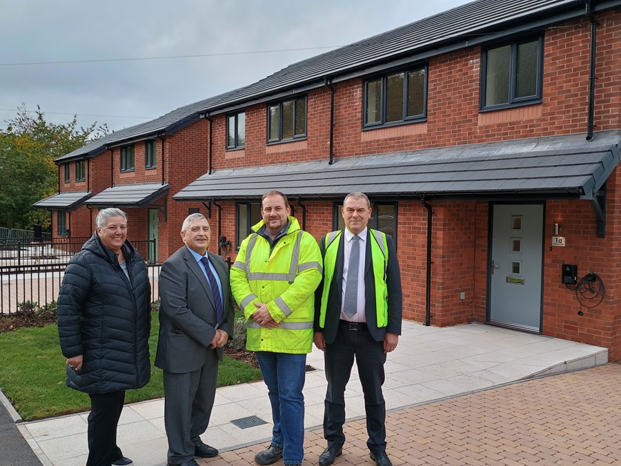 New homes at Higham&#039;s close, Rowley Regis.