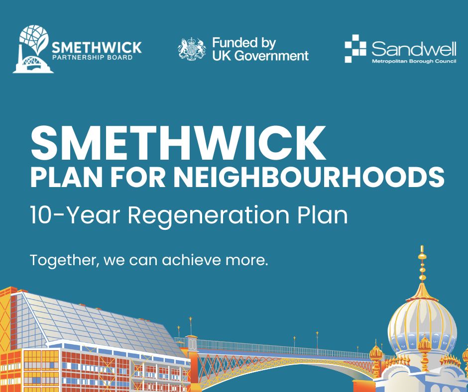 Smethwick's 10-year Regeneration Plan front cover