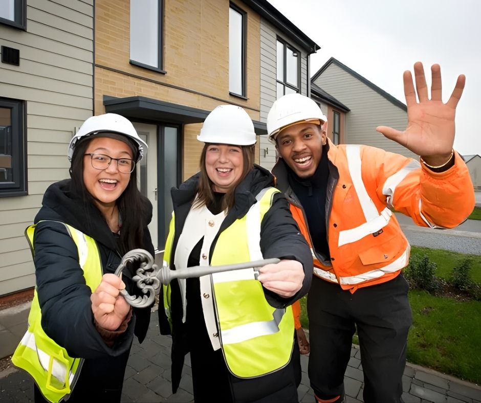 Leader of Sandwell Council at Swan Lane housing development