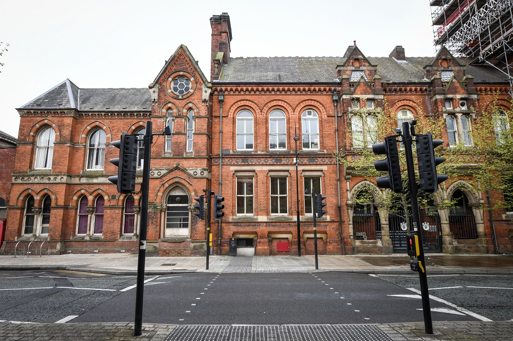 Photo of the Town Hall before restoration works start