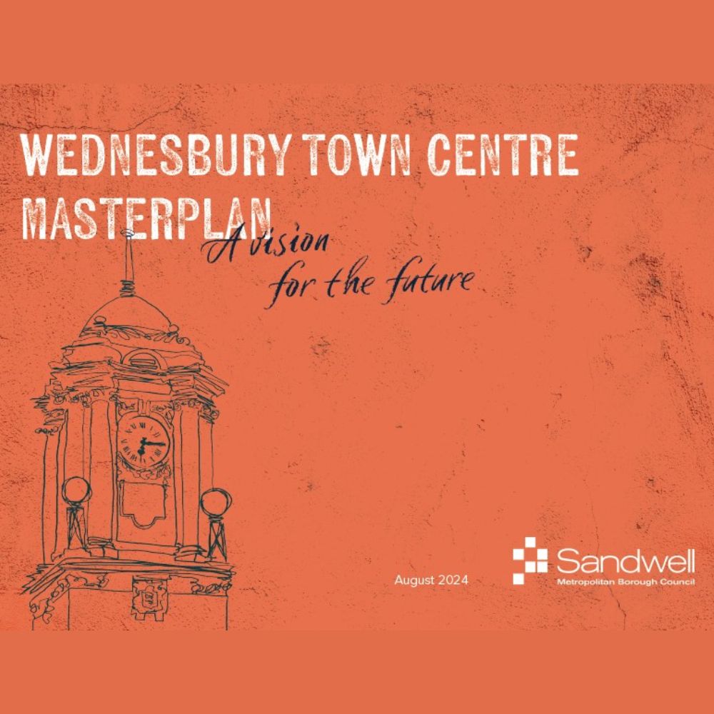 Wednesbury Matserplan front cover page