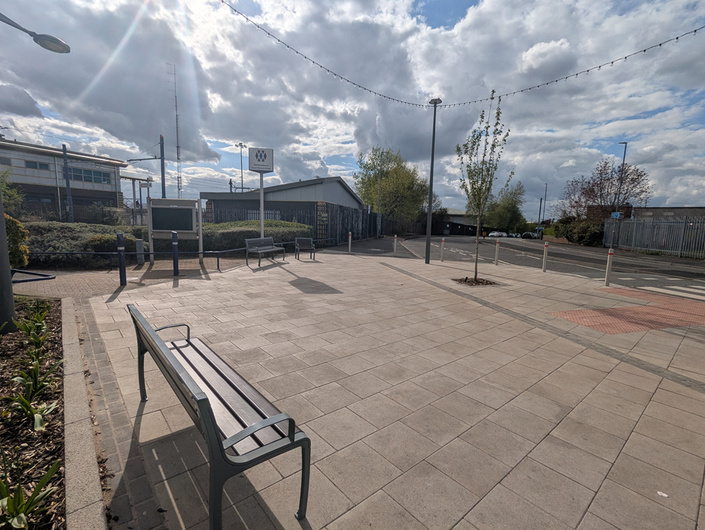Public realm improvements at Wednesbury Metro is complete